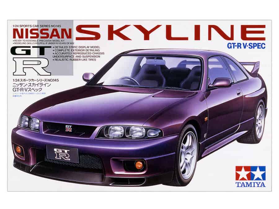 Tamiya 24145 1/24 Nissan Skyline GT-R V.Spec：圖片 2