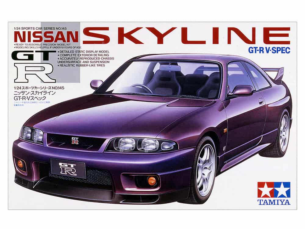 Tamiya 24145 1/24 Nissan Skyline GT-R V.Spec - 田宮模型香港 Tamiya 24145 1/24 Nissan Skyline GT-R V.Spec - 田宮模型香港