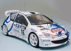 Tamiya 24221 1/24 Peugeot 206 WRC：圖片 3