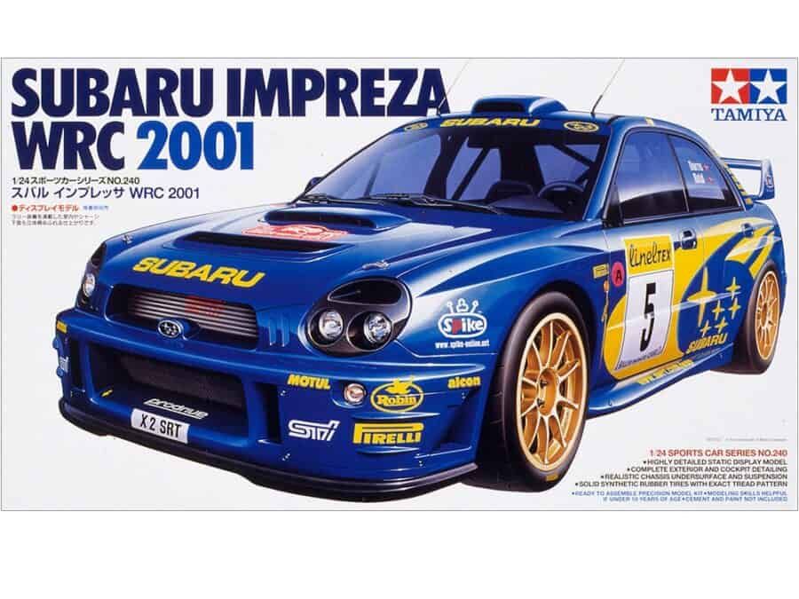 Tamiya 24240 1/24 Subaru Impreza WRC 2001：圖片 2