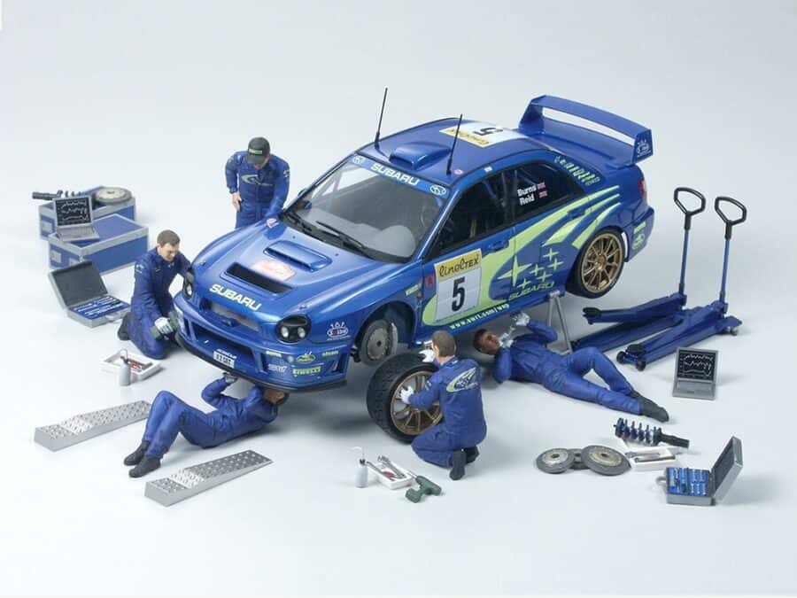 Tamiya 24266 1/24 Rally Mechanics Set：圖片 2