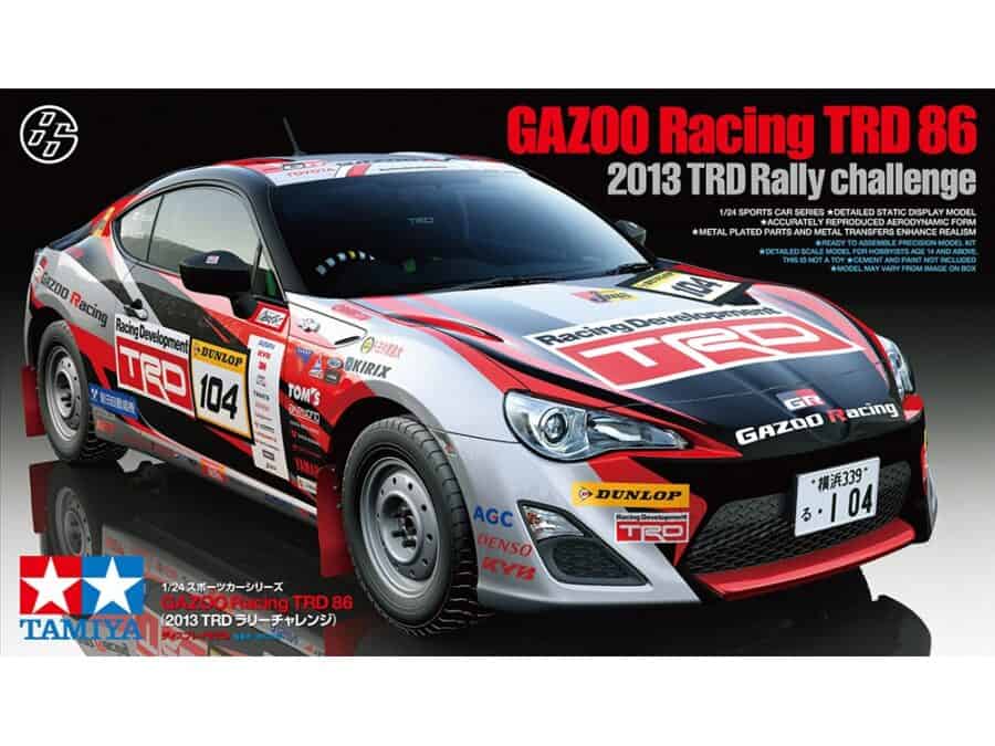 Tamiya 24337 1/24 GAZOO Racing TRD 86 (2013 TRD Rally Challenge)：圖片 2