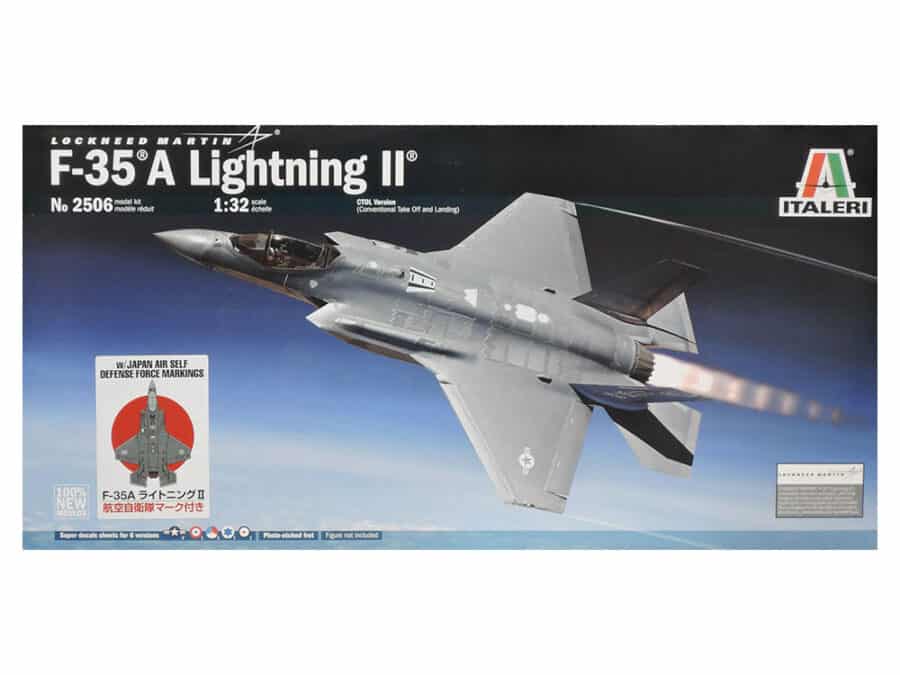 Tamiya 25414 1/32 F-35A Lightning II (w/Japan Air Self Defense Force Markings)：圖片 2