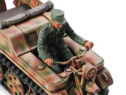Tamiya 32502 1/48 Kettenkraftrad w/Infantry Cart & Goliath Demolition Vehicle：圖片 5