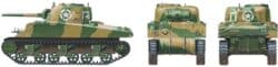 Tamiya 32505 1/48 U.S. Medium Tank M4 Sherman Early Production:圖片 7