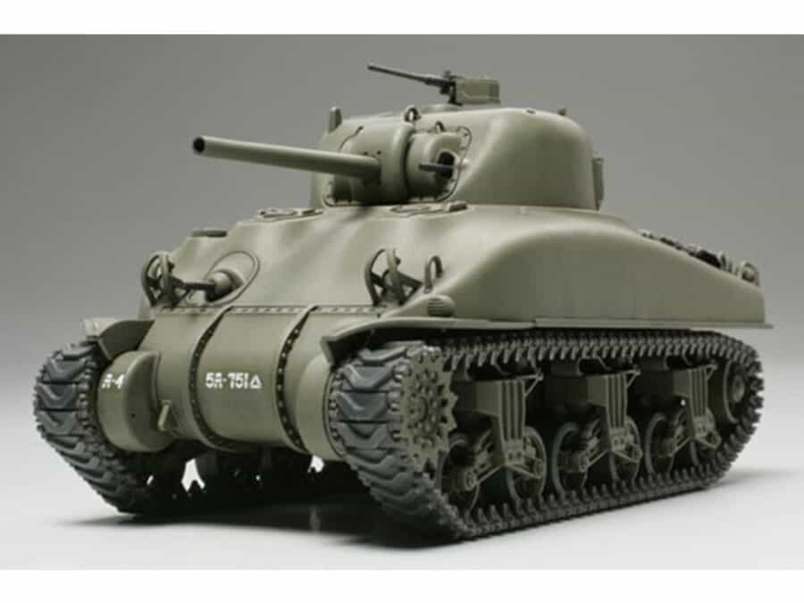 Tamiya 32523 1/48 U.S. Medium Tank M4A1 Sherman：圖片 1