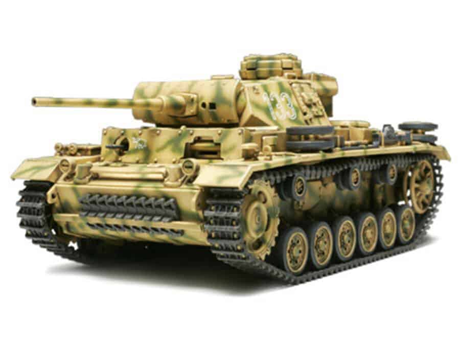 Tamiya 32524 1/48 German Panzerkampfwagen Ⅲ Ausf.L：圖片 1