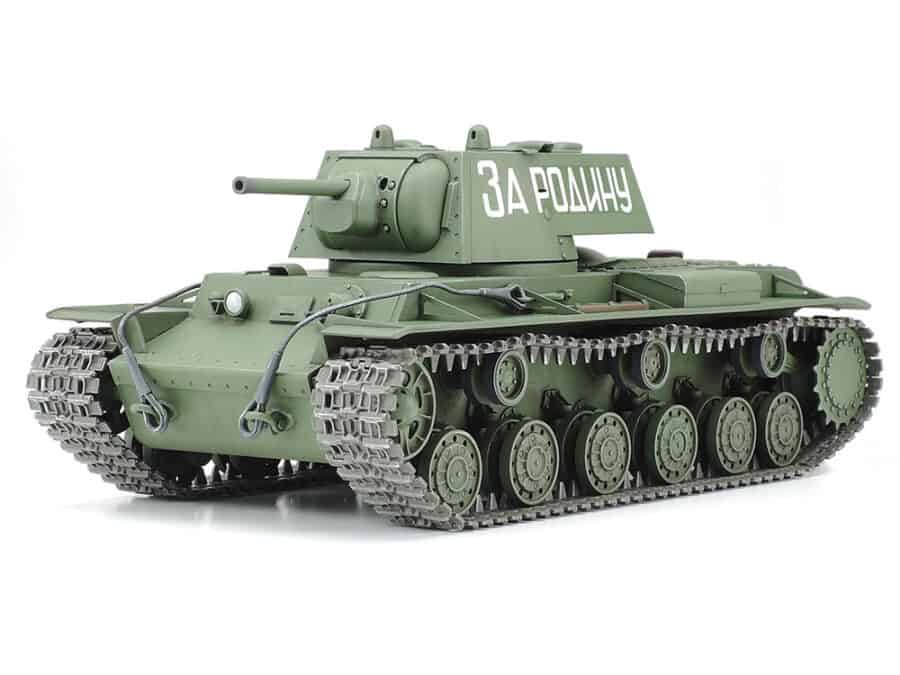 Tamiya 32535 1/48 Russian Heavy Tank KV-1：圖片 1