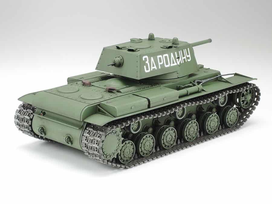 Tamiya 32535 1/48 Russian Heavy Tank KV-1：圖片 2