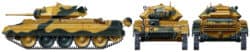 Tamiya 32541 1/48 Crusader Mk.I/II British Cruiser Tank Mk.VI：圖片 4
