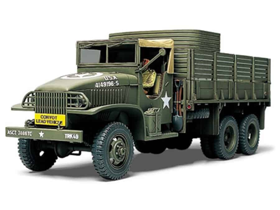 Tamiya 32548 1/48 U.S. 2 1/2 Ton 6×6 Cargo Truck：圖片 1