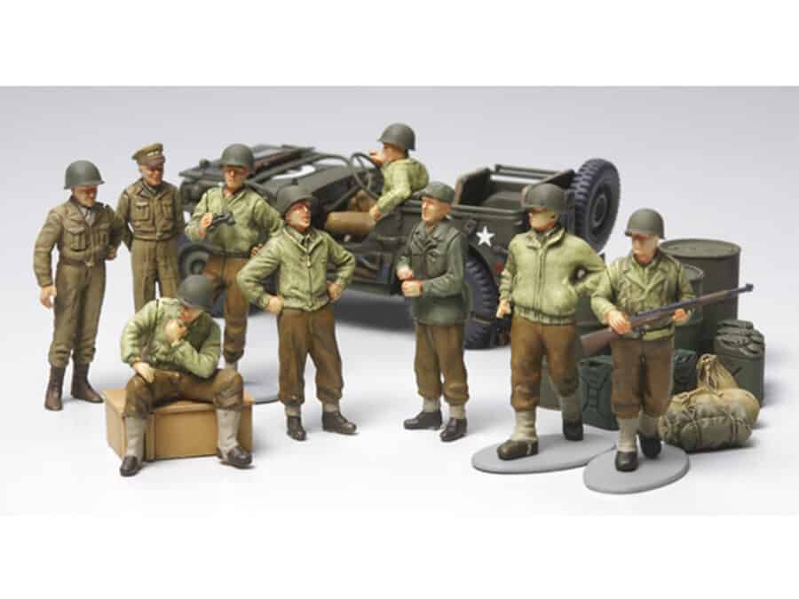 Tamiya 32552 1/48 WWⅡ U.S. Army Infantry at Rest：圖片 1