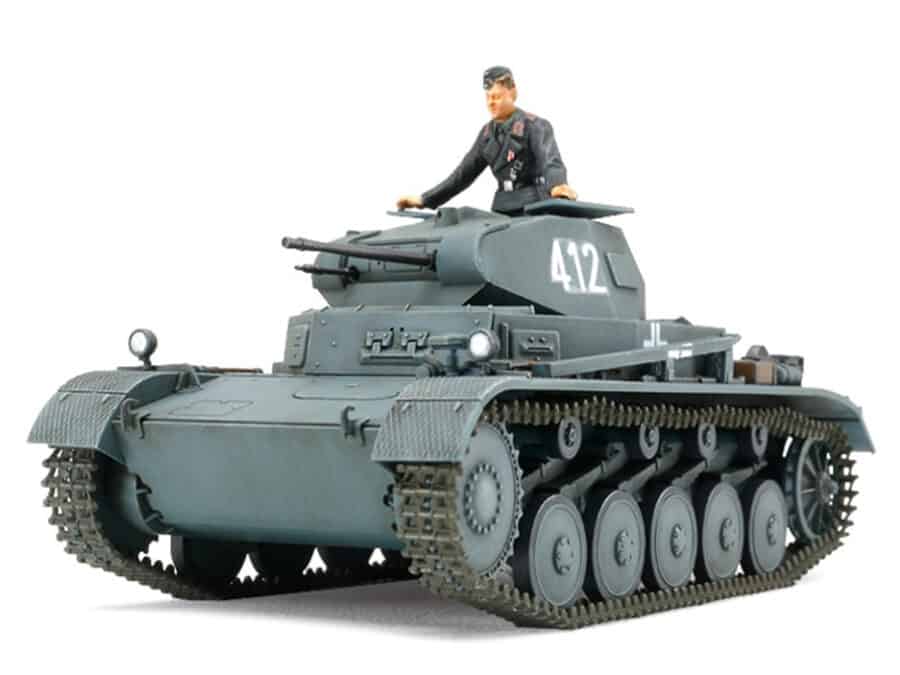 Tamiya 32570 1/48 German Panzerkampfwagen II Ausf.A/B/C (Sd.kfz.121) (French Campaign)：圖片 1