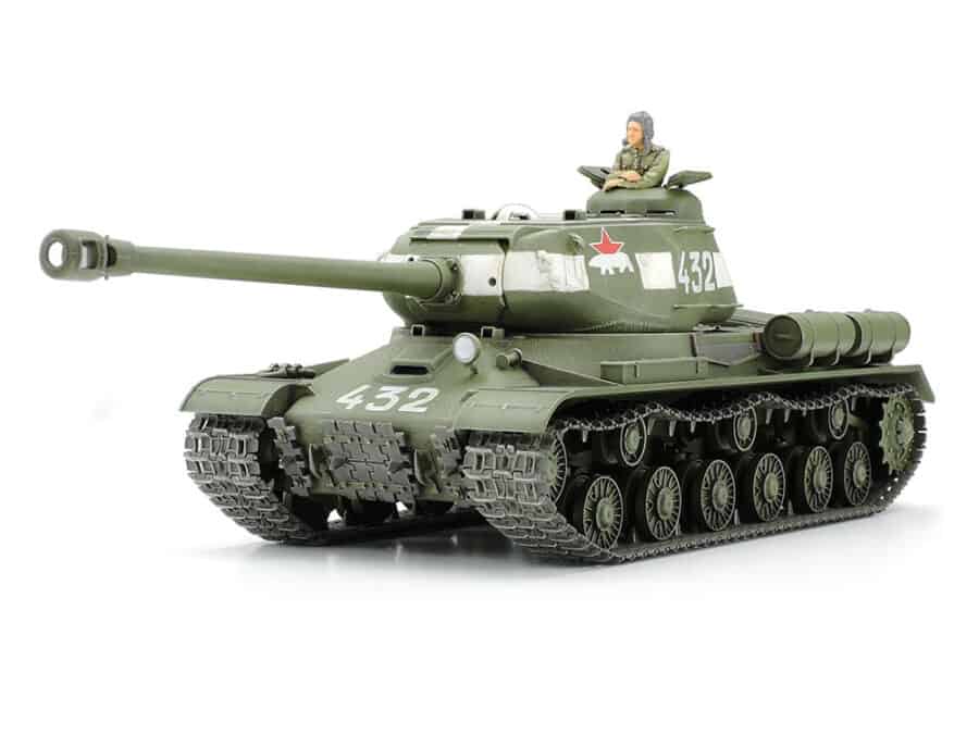 Tamiya 32571 1/48 Russian Heavy Tank JS-2 Model 1944 ChKZ：圖片 1