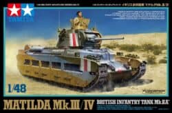 Tamiya 32572 1/48 Matilda Mk.Ⅲ/Ⅳ British Infantry Tank Mk.ⅡA*：圖片 2