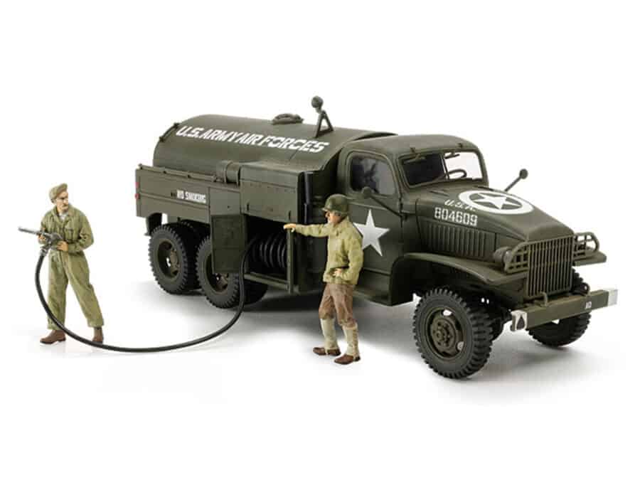 Tamiya 32579 1/48 U.S. 2 1/2Ton 6x6 Airfield Fuel Truck：圖片 1