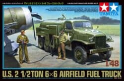 Tamiya 32579 1/48 U.S. 2 1/2Ton 6x6 Airfield Fuel Truck：圖片 2