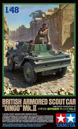 Tamiya 32581 1/48 British Armored Scout Car "Dingo" Mk.II：圖片 2