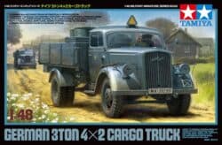 Tamiya 32585 1/48 German 3Ton 4x2 Cargo Truck：圖片 2