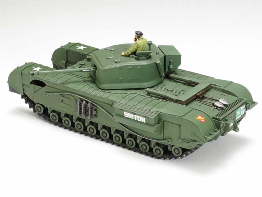 Tamiya 32594 1/48 British Tank Churchill Mk.VII Crocodile：圖片 3