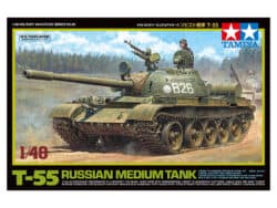 Tamiya 32598 1/48 Russian Medium Tank T-55：圖片 2