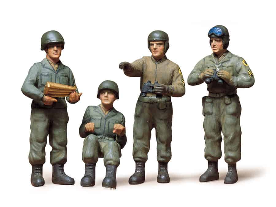 Tamiya 35004 1/35 U.S. Army Tank Crew：圖片 1