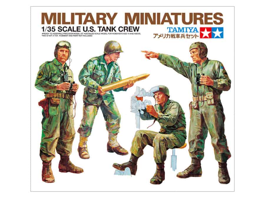 Tamiya 35004 1/35 U.S. Army Tank Crew：圖片 2