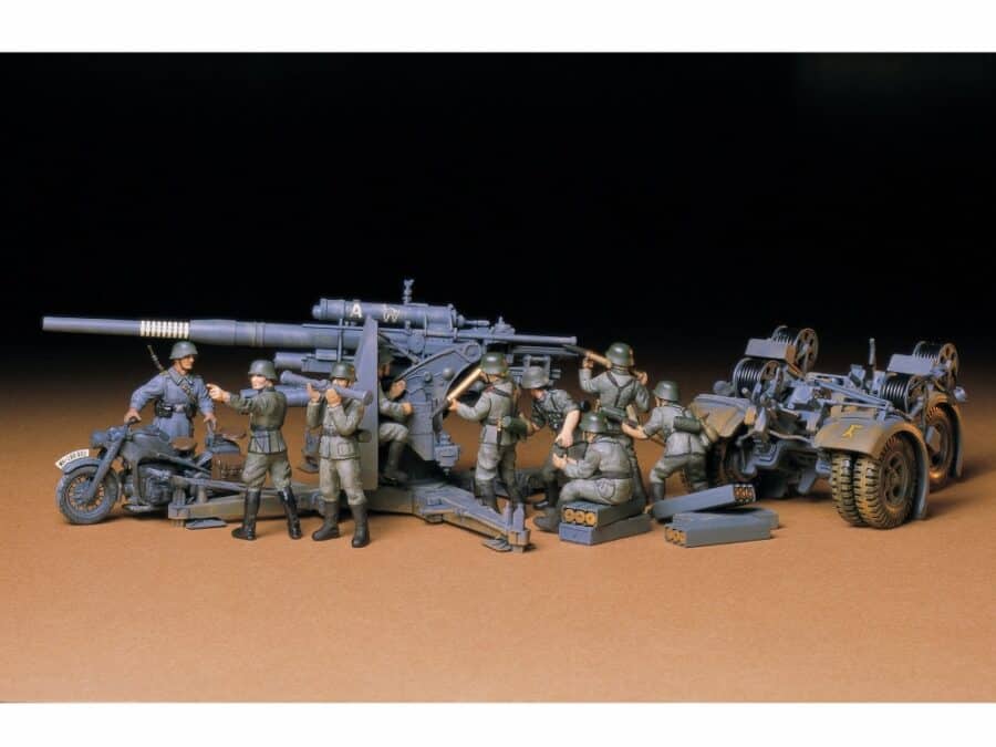 Tamiya 35017 1/35 German 88mm Gun FlaK 36/37：圖片 1
