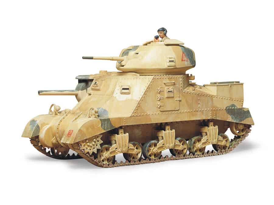 Tamiya 35041 1/35 British Army Medium Tank M3 Grant MKI：圖片 1