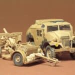 Tamiya 35044 1/35 British 25 Pdr. Field Gun & Quad Gun Tractor