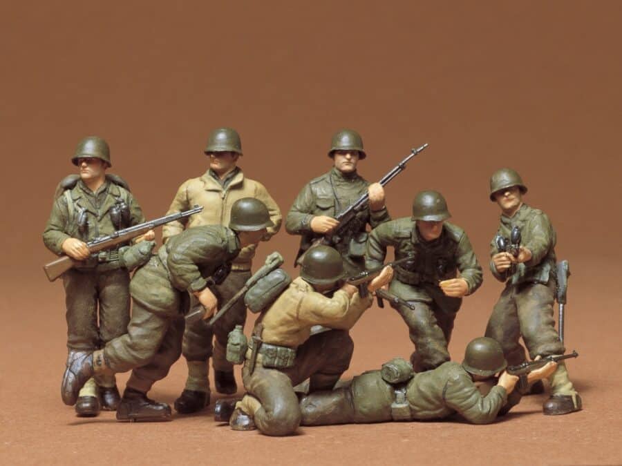 Tamiya 35048 1/35 U.S. Infantry (West European Theater)：圖片 1