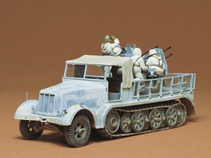 Tamiya 35050 1/35 German 8t. Semi-Track Sd.kfz. 7/1：圖片 1
