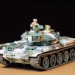 Tamiya 35168 1/35 JGSDF Type 74 Tank Winter Version