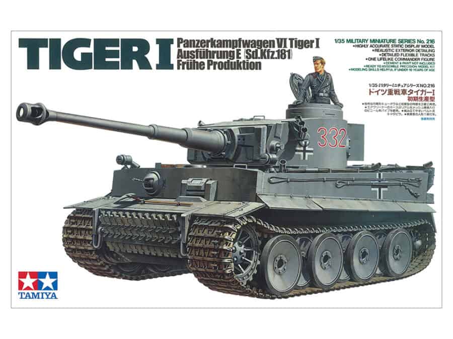 Tamiya 35216 1/35 German Tiger I Early Production：圖片 2