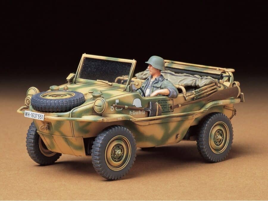 Tamiya 35224 1/35 German Schwimmwagen Type 166：圖片 1