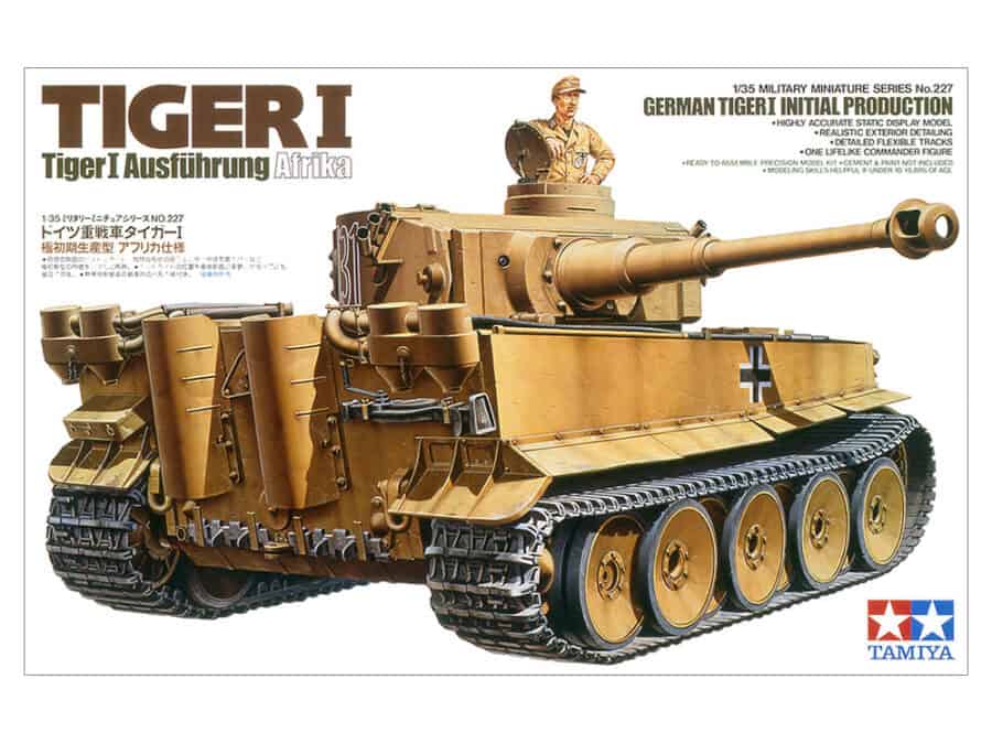 Tamiya 35227 1/35 German Tiger I Initial Production：圖片 2