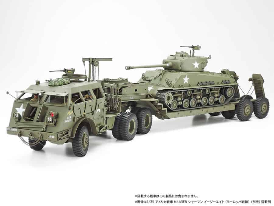 Tamiya 35230 1/35 U.S. 40Ton Tank Transporter "Dragon Wagon"：圖片 1