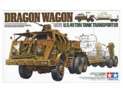 Tamiya 35230 1/35 U.S. 40Ton Tank Transporter "Dragon Wagon"：圖片 2