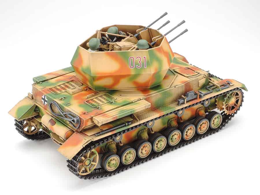 Tamiya 35233 1/35 German Flakpanzer Ⅳ Wirbelwind：圖片 3