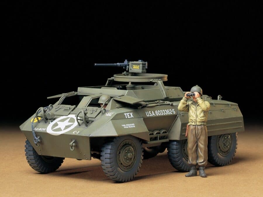 Tamiya 35234 1/35 U.S. M20 Armored Utility Car：圖片 1