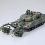 Tamiya 35236 1/35 JGSDF Type 90 Tank w/ Mine Roller