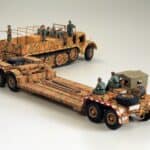 Tamiya 35246 1/35 German 18 Ton Heavy Half-Track "FAMO" and Tank Transporter Sd.ah.116