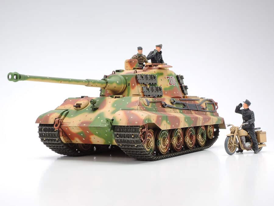 Tamiya 35252 1/35 German King Tiger (Ardennes Front)：圖片 1