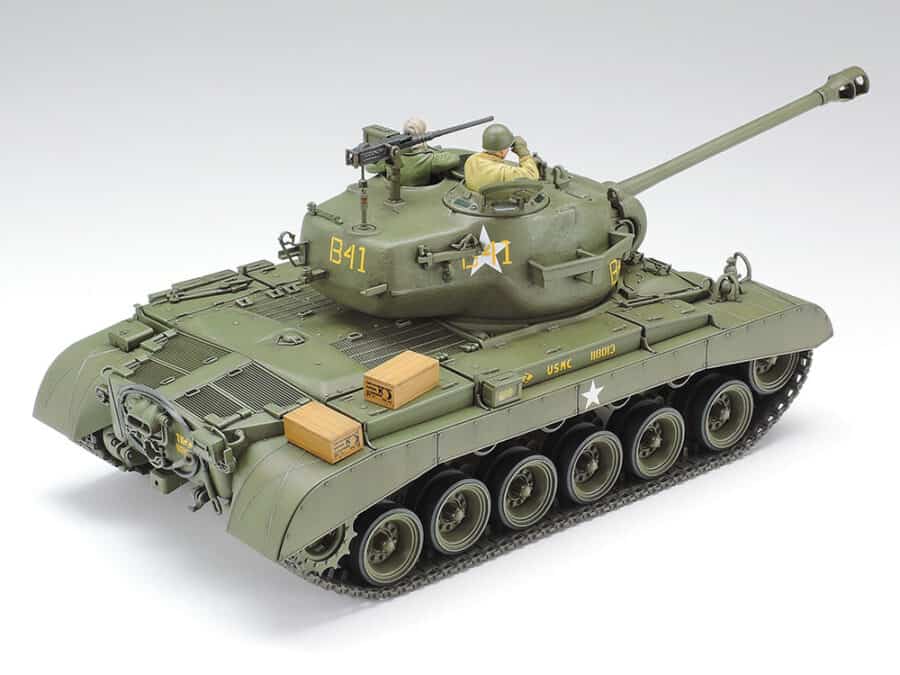 Tamiya 35254 1/35 US Medium Tank M26 Pershing (T26E3)：圖片 3