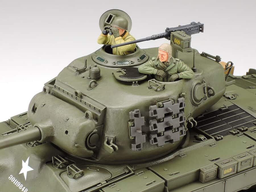 Tamiya 35254 1/35 US Medium Tank M26 Pershing (T26E3)：圖片 4
