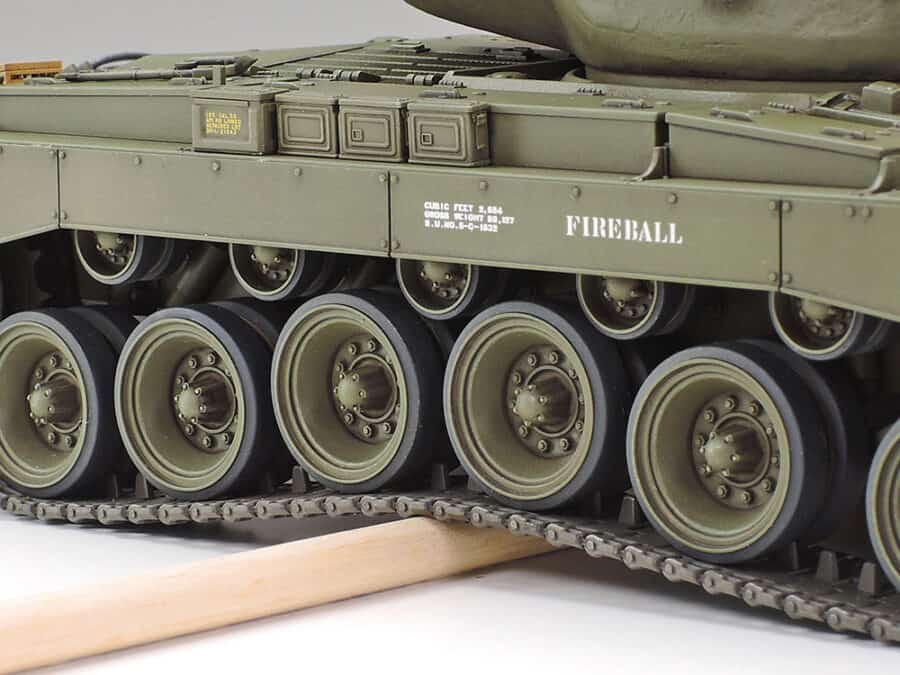 Tamiya 35254 1/35 US Medium Tank M26 Pershing (T26E3)：圖片 5