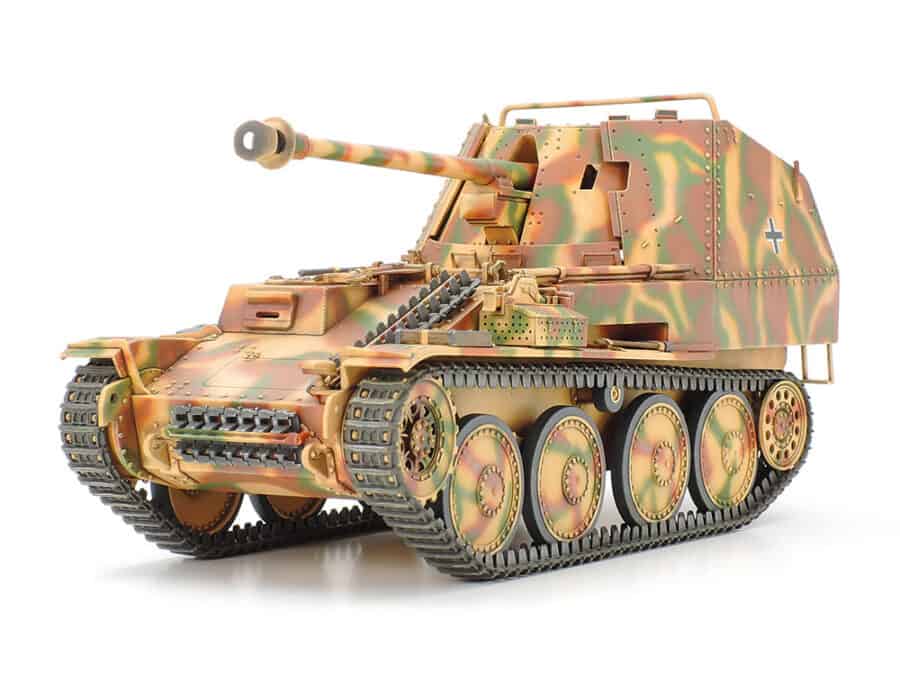 Tamiya 35255 1/35 German Tank Destroyer Marder III M：圖片 1