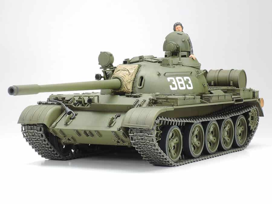 Tamiya 35257 1/35 Russian Medium Tank T-55A：圖片 1