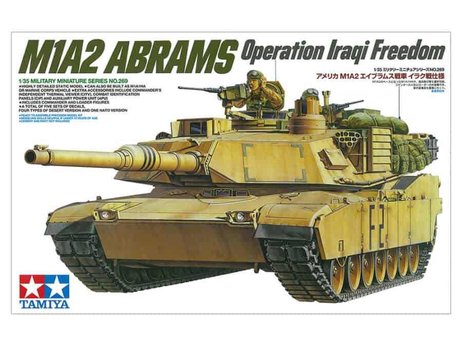 Tamiya 35269 1/35 M1A2 Abrams Operation Iraqi Freedom：圖片 2