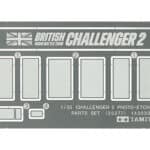 Tamiya 35277 1/35 British Main Battle Tank Challenger 2 Photo-Etched Parts Set